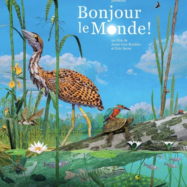 Bonjour Le Monde Affiche Personnalise 