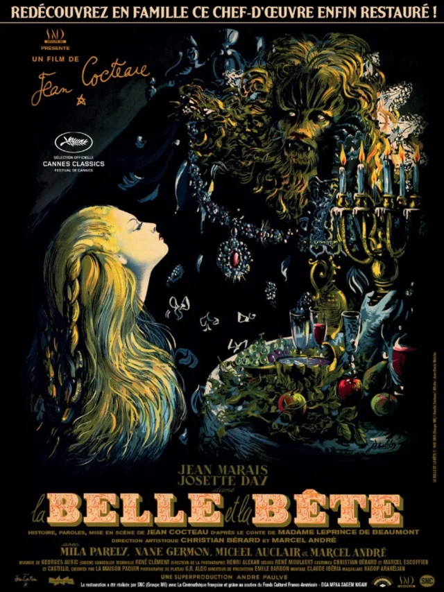 La Belle Et La Bete Affiche Personnalise 